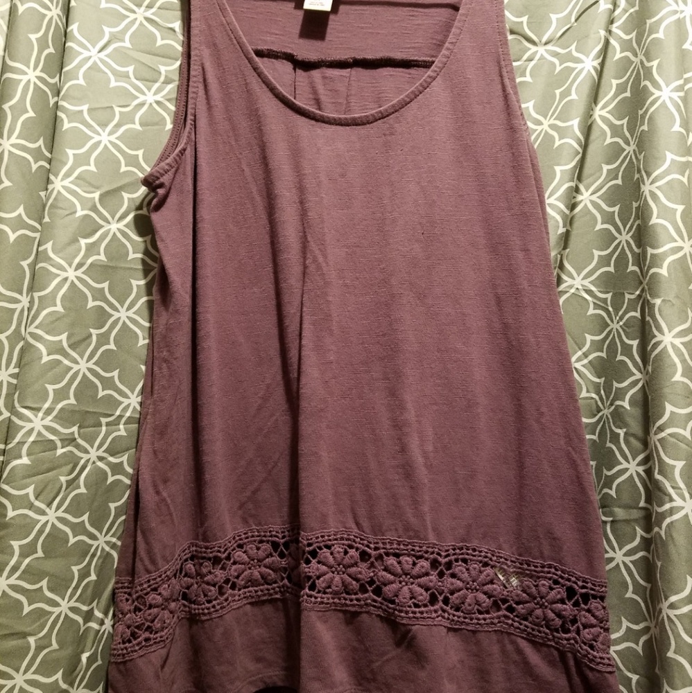 Purple tank top